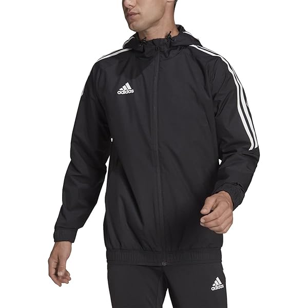 adidas Men's Regular Back to Sport Wind.RDY Anorak, Black